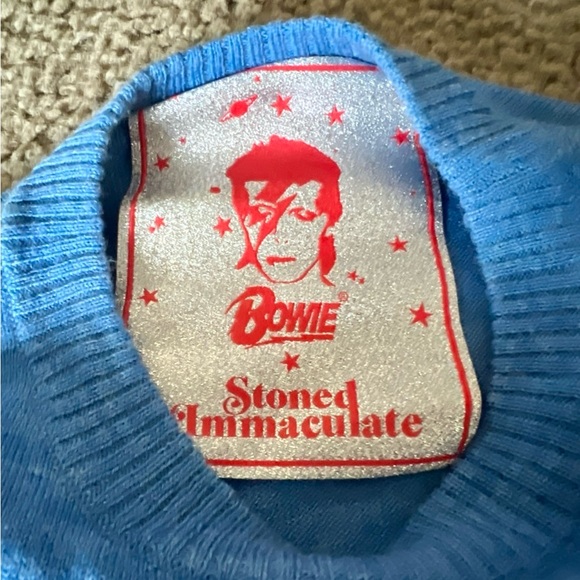 Stoned Immaculate Aladdin Sane Bowie Sweater S NWOT Small retail $398 - Picture 4 of 14
